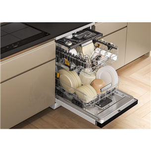 Whirlpool, 15 комплектов посуды, ширина 60 см, белый - Отдельностоящая посудомоечная машина