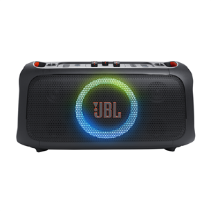 JBL Partybox On-the-Go Essential, melna - Portatīvā mūzikas sistēma