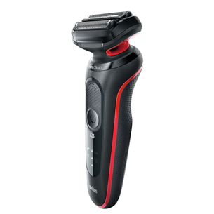 Braun Series 5, Wet & Dry, black/red - Shaver