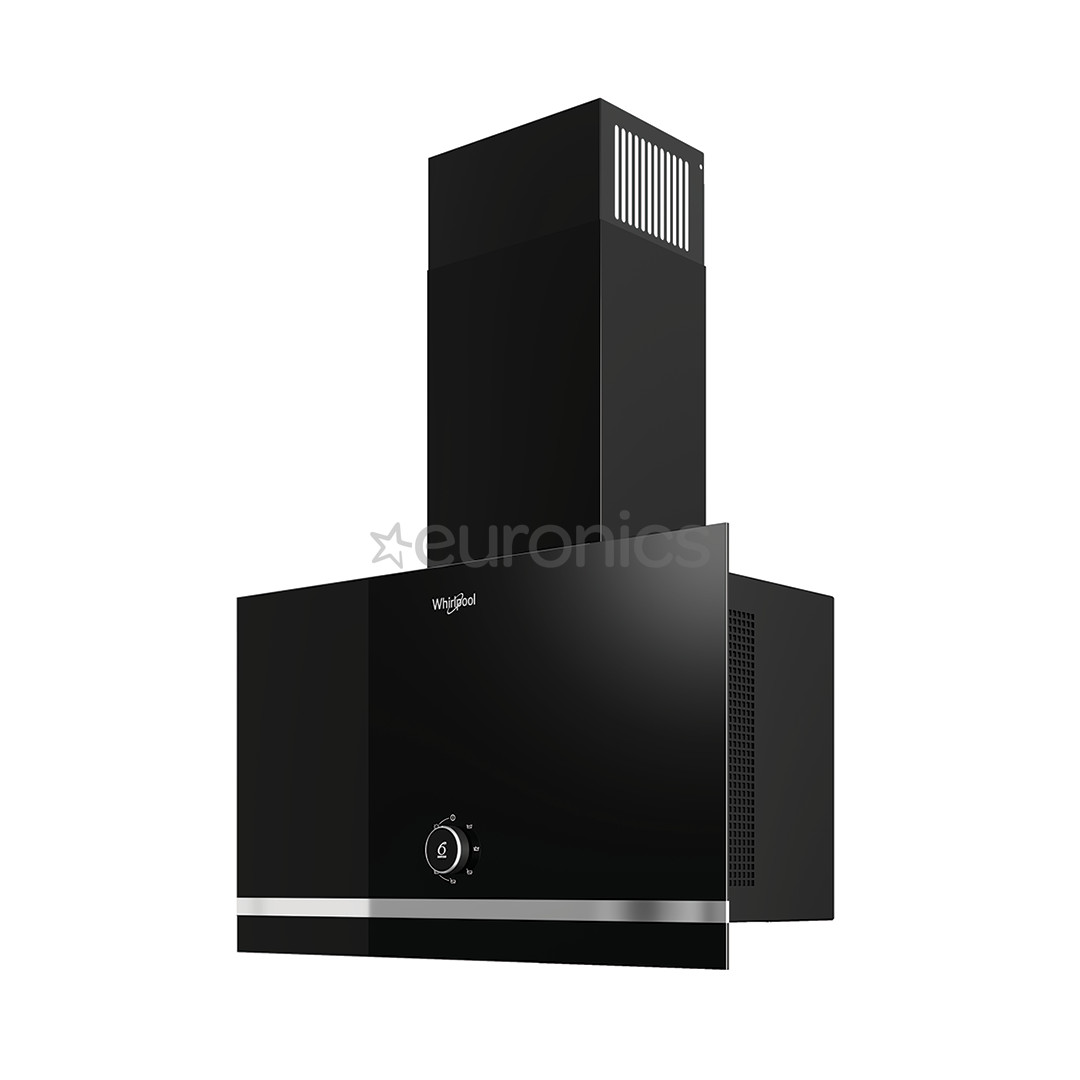 Whirlpool, 485 м³/ч, ширина 60 см, черный - Вытяжка
