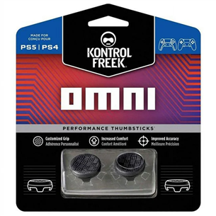 KontrolFreek Omni, PS4, PS5, 2 шт., черный - Накладки на стики