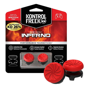 KontrolFreek FPS Freek Inferno, Nintendo Switch, 2 gab. - Apvalks pogām