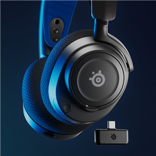 SteelSeries Arctis Nova 7P Wireless, PlayStation 5, black - Wireless headset