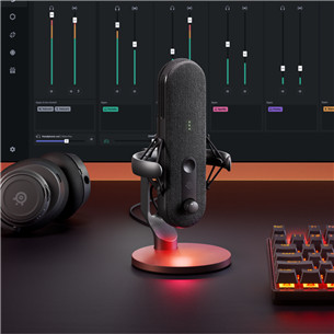 SteelSeries Alias, USB-C, black - Microphone