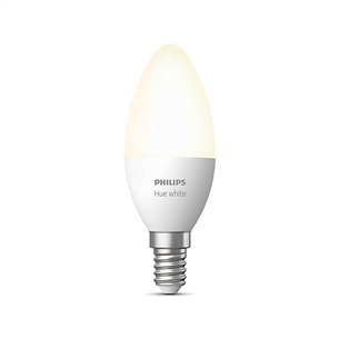 Philips Hue White, E14, maigi balta - Viedā spuldze 929003021101