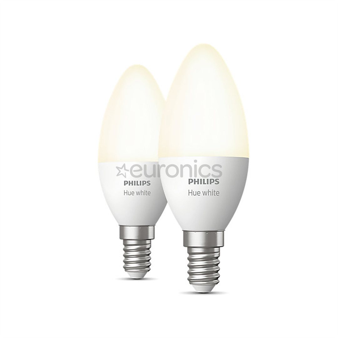 Philips Hue White, E14, soft warm, 2 pcs - Smart light