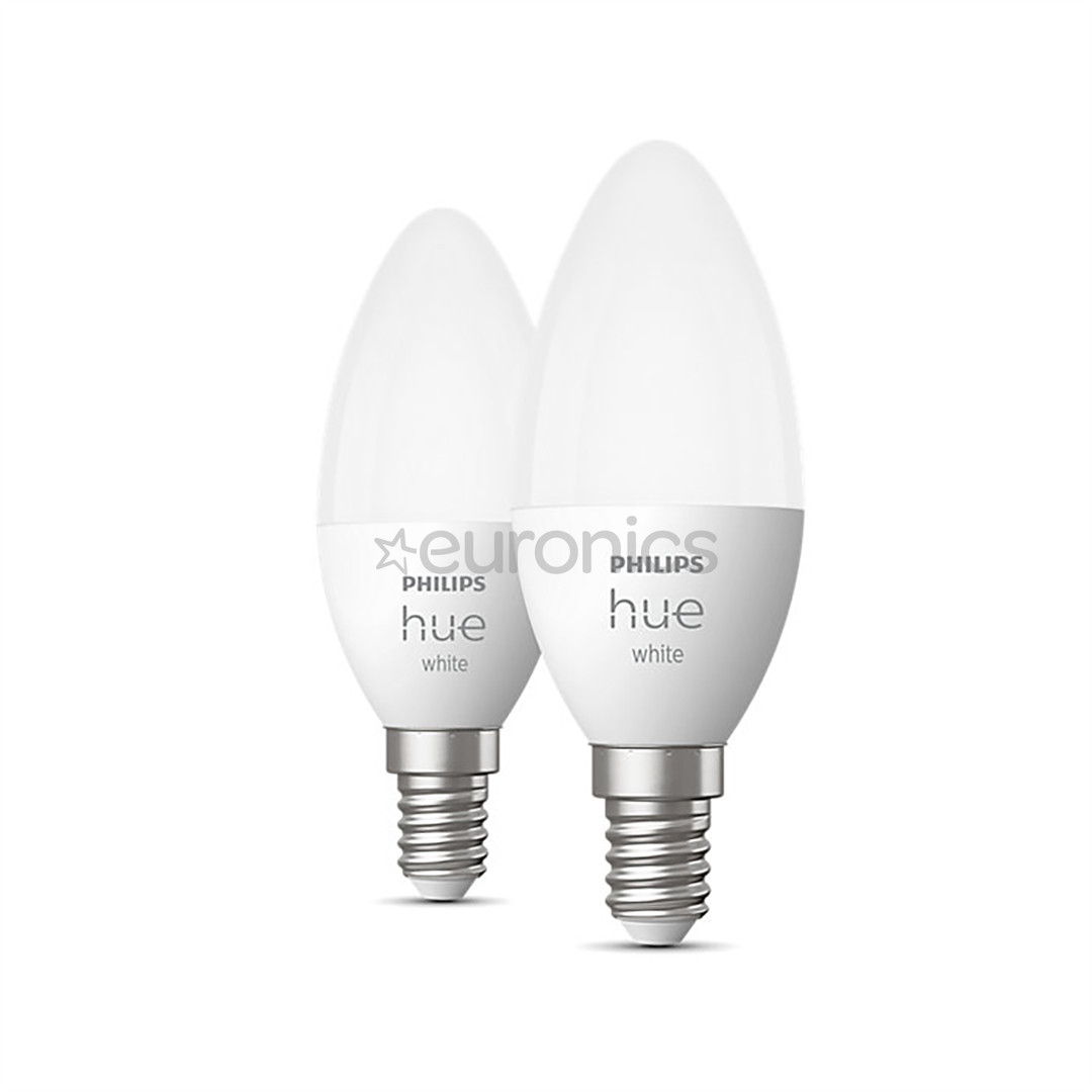 Philips Hue White, E14, soft warm, 2 pcs - Smart light