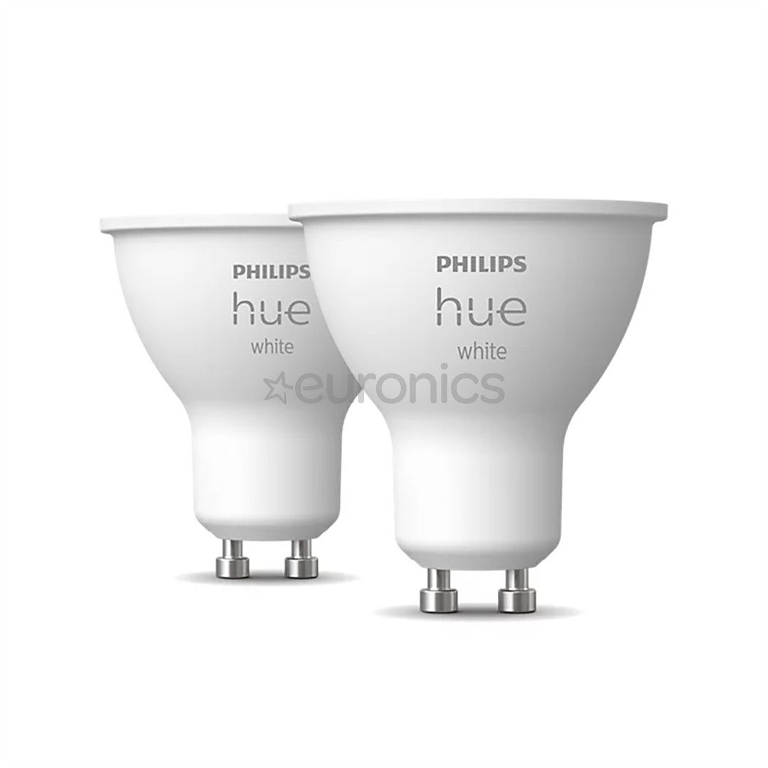 Philips Hue White, GU10, soft warm, 2 pcs - Smart light