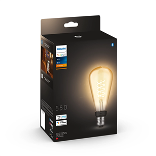 Philips Hue White, E27, soft warm, filament - Smart light