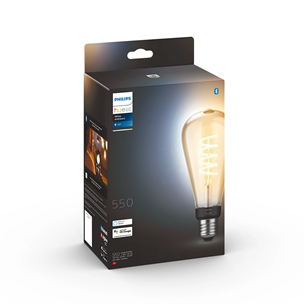 Philips Hue White Ambiance, E27, filament, white - Smart light