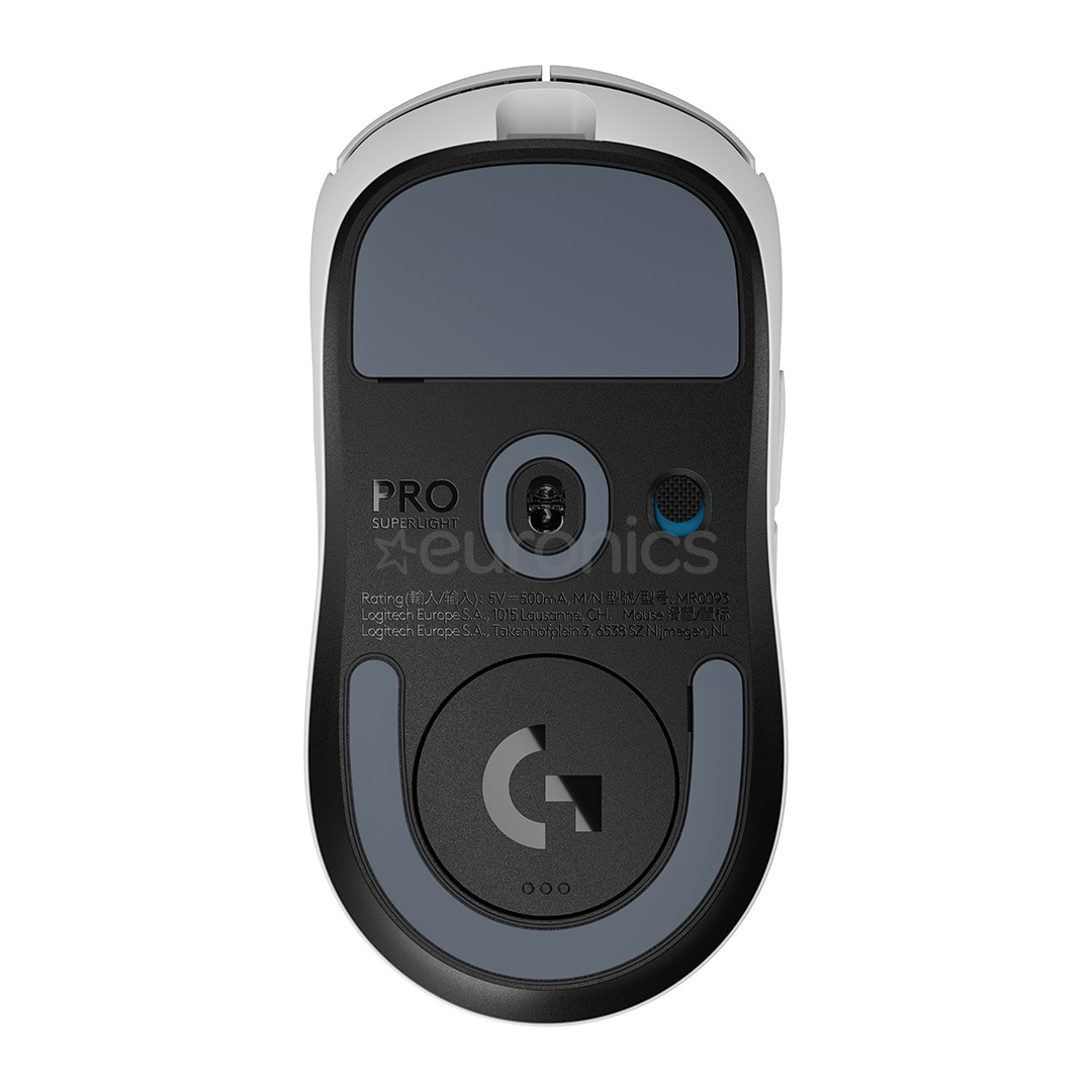 Logitech G PRO X Superlight 2, balta - Bezvadu datorpele