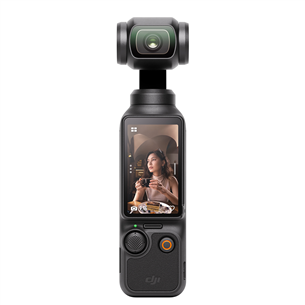 DJI Osmo Pocket 3, stabilizators, melna - Kamera