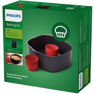 Philips XXL, 2.5 L, karstā gaisa fritera piederums - Cepšanas komplekts