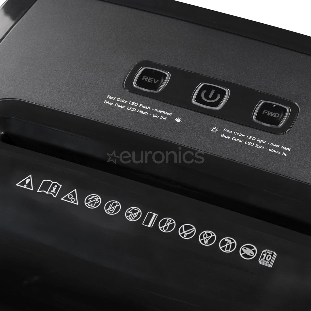 Hama Premium M10+, 20 L, black - Shredder