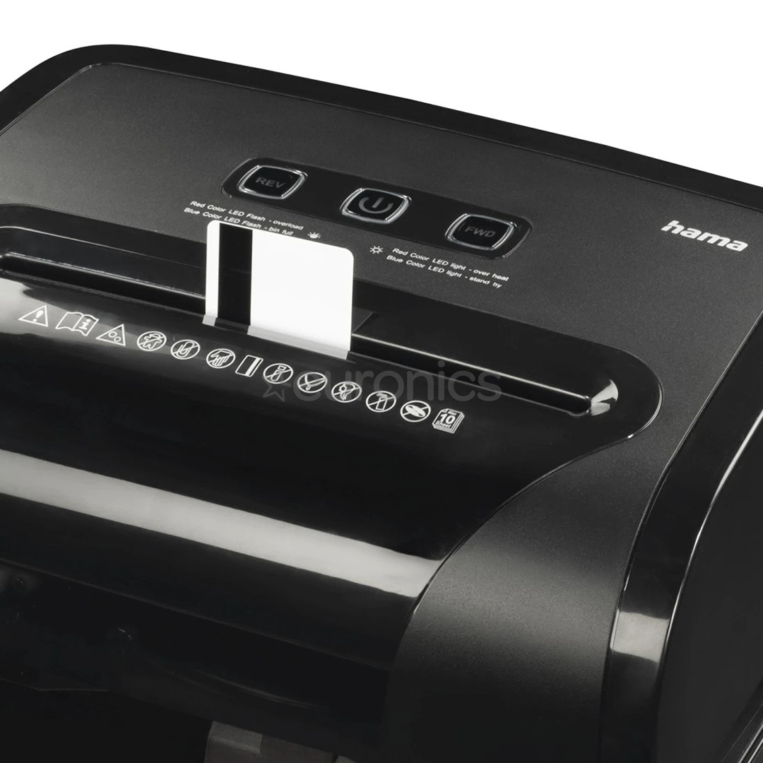 Hama Premium M10+, 20 L, black - Shredder