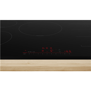 Bosch Series 6, platums 80 cm, bez rāmja, melna - Iebūvējama indukcijas plīts virsma