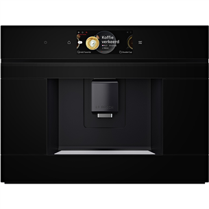 Bosch, Series 8, black - Built-in espresso machine