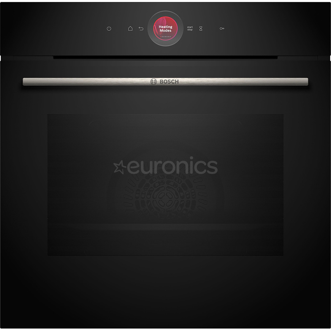Bosch, Series 8, пиролитическая очистка, 71 л, черный - Интегрируемый духовой шкаф