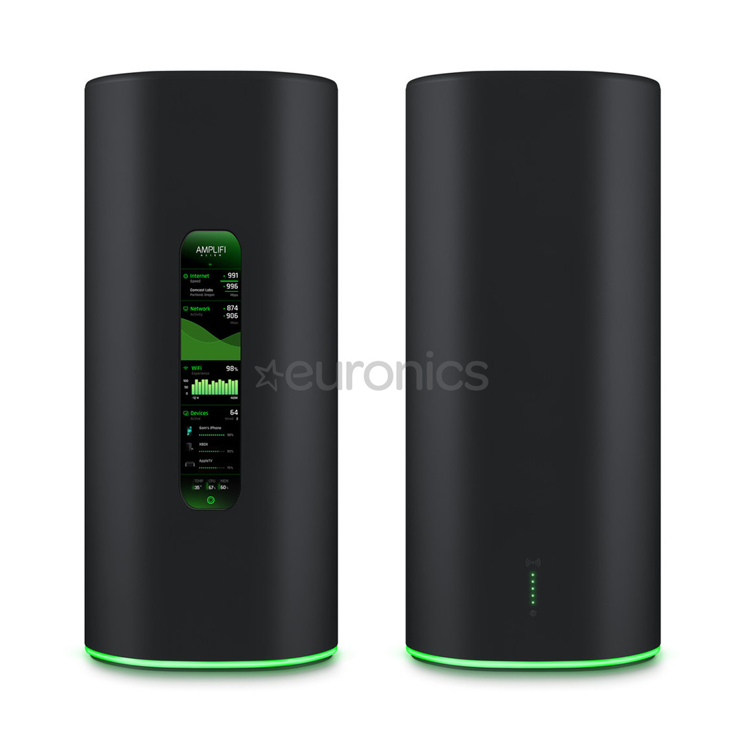 AmpliFi Alien Router + MeshPoint, WiFi 6, black - WiFi router