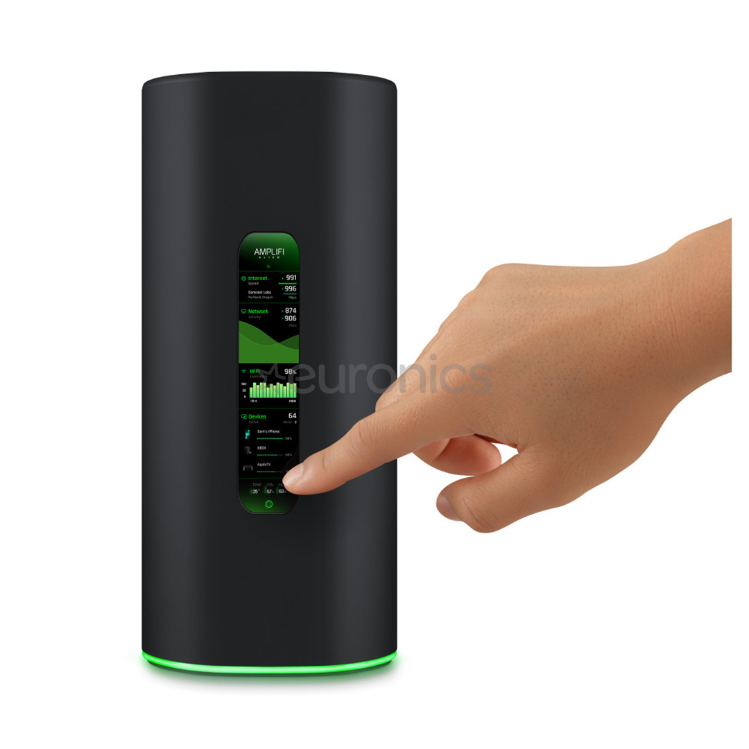 AmpliFi Alien Router + MeshPoint, WiFi 6, black - WiFi router