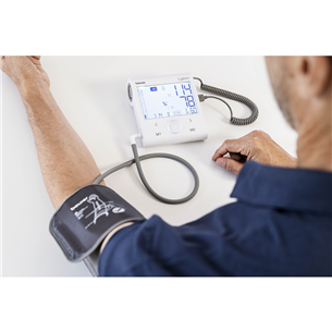 Beurer, white - Blood pressure monitor with ECG function