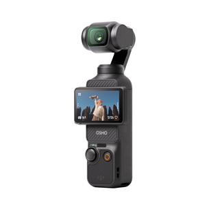 DJI Osmo Pocket 3 Creator Combo, stabilizators, melna - Kamera