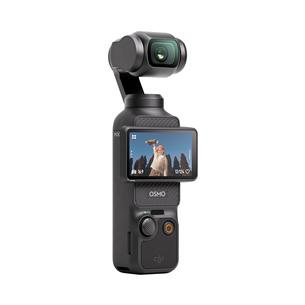 DJI Osmo Pocket 3 Creator Combo, stabilizators, melna - Kamera