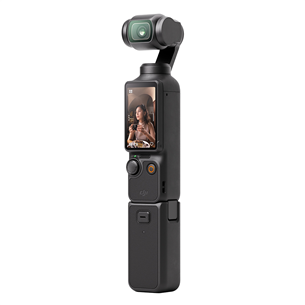 DJI Osmo Pocket 3 Creator Combo, stabilizators, melna - Kamera