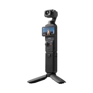 DJI Osmo Pocket 3 Creator Combo, stabilizators, melna - Kamera