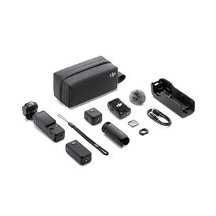 DJI Osmo Pocket 3 Creator Combo, stabilizators, melna - Kamera