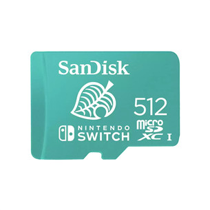 SanDisk microSDXC card for Nintendo Switch, 512 ГБ - Карта памяти