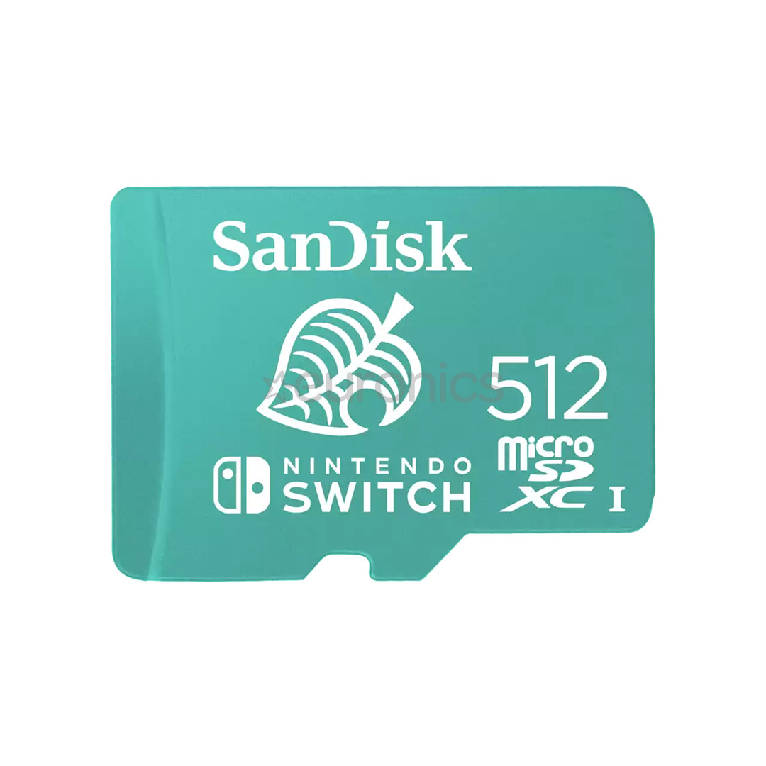 SanDisk microSDXC card for Nintendo Switch, 512 ГБ - Карта памяти