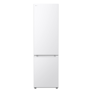 LG, NoFrost, 387 л, высота 203 см, белый - Холодильник GBV5240DSW.ASWQEUR