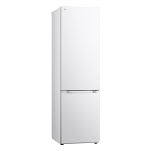 LG, NoFrost, 387 L, augstums 203 cm, balta - Ledusskapis