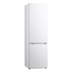 LG, NoFrost, 387 L, augstums 203 cm, balta - Ledusskapis