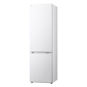 LG, NoFrost, 387 L, augstums 203 cm, balta - Ledusskapis