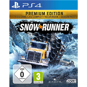 SnowRunner Premium Edition, PlayStation 4 - Spēle 3512899122956