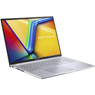 ASUS VivoBook 16, WUXGA, Ryzen 7, 16 GB, 512 GB, ENG, sudraba - Portatīvais dators