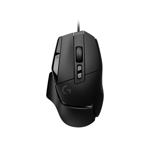 Logitech G502 X + G240, melna - Datorpele ar vadu un peles paliktnis