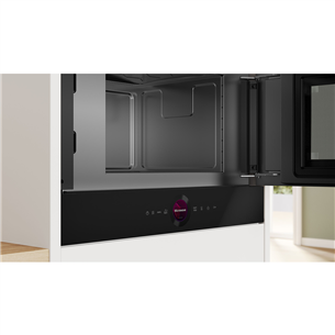Bosch, Series 8, черный - Интегрируемая микроволновая печь