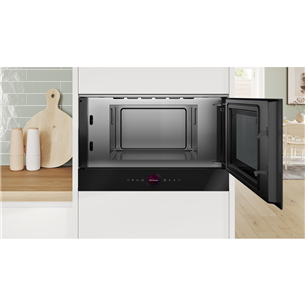 Bosch, Series 8, черный - Интегрируемая микроволновая печь