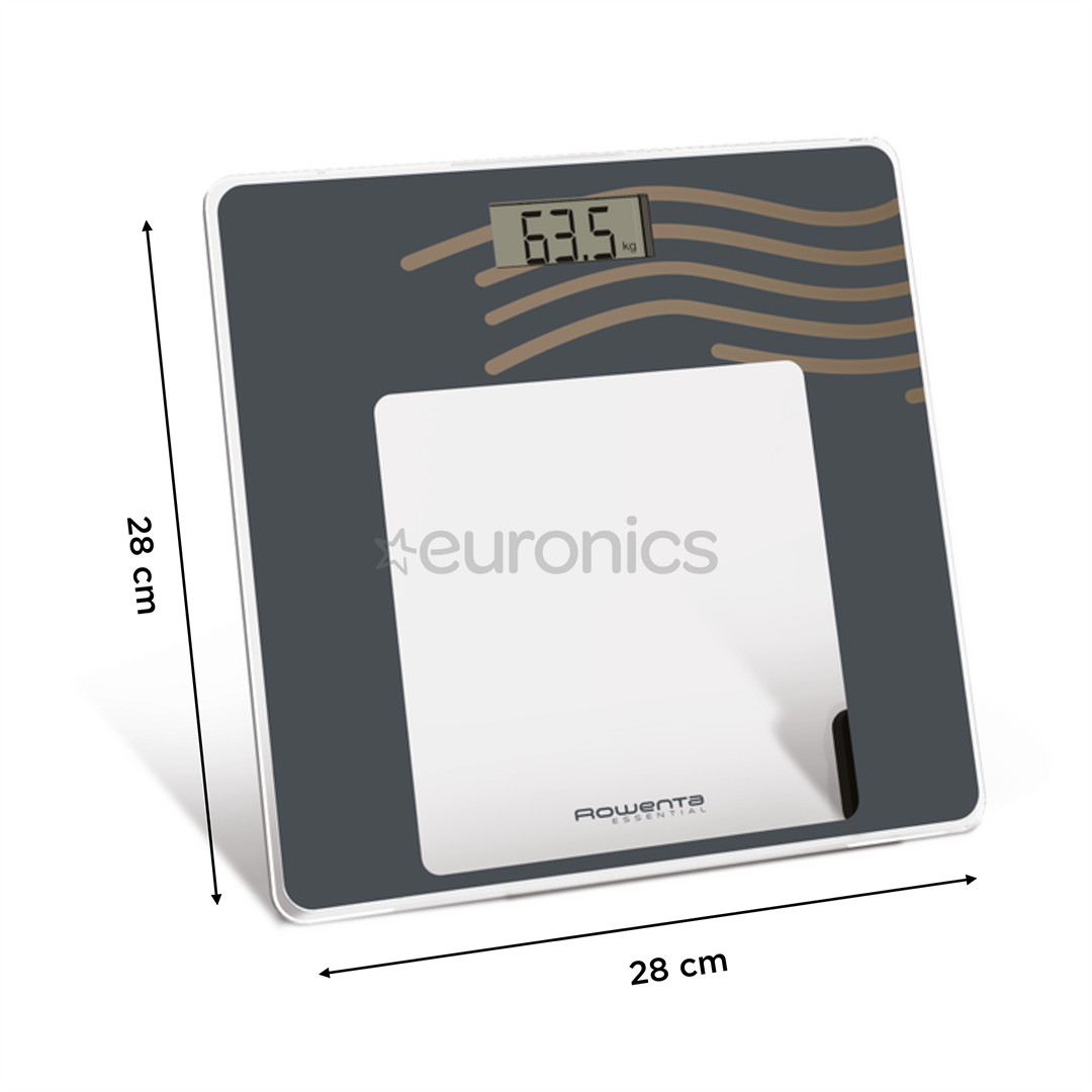 Rowenta Essential Dune, tumši pelēka - Elektroniskie svari