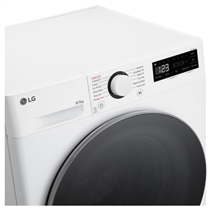 LG, 8 kg / 5 kg, depth 47,5 cm, 1200 rpm - Washer-dryer combo