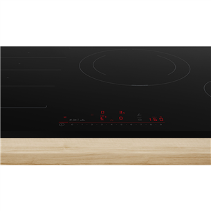 Bosch Series 6, width 80,2 cm, frameless, black - Built-in induction hob