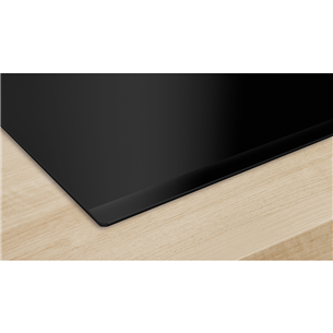 Bosch Series 6, width 80,2 cm, frameless, black - Built-in induction hob