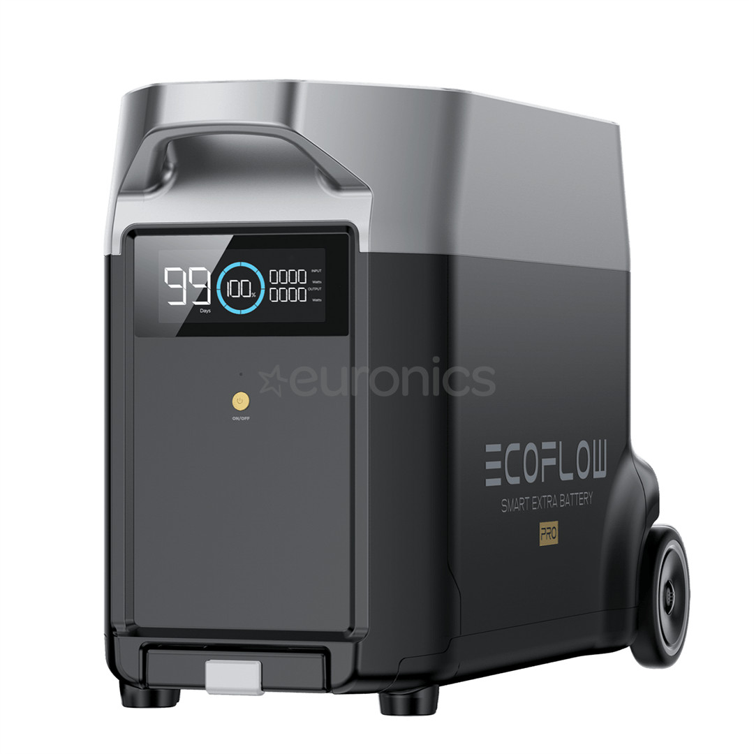 EcoFlow DELTA Pro Smart Extra Battery, 3600 Wh - Papildus akumulators