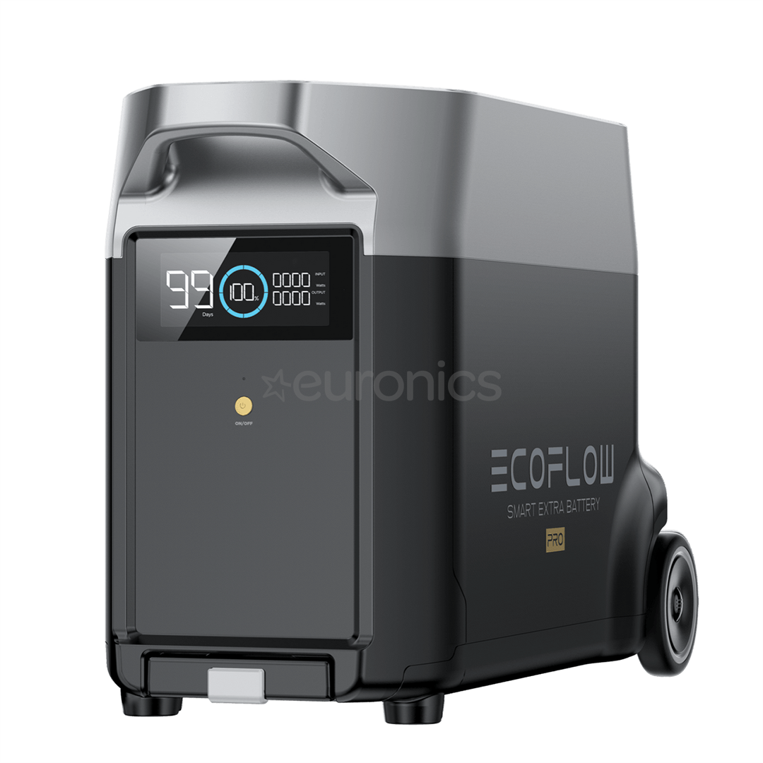 EcoFlow DELTA Pro Smart Extra Battery, 3600 Wh - Papildus akumulators