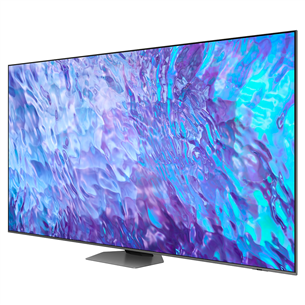 Samsung Q80C, 98", Ultra HD, QLED, gray - TV