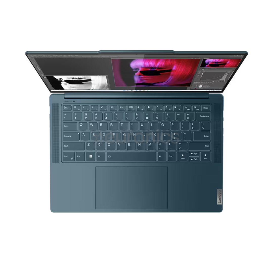 Lenovo Yoga Pro 9 14IRP8, 14,5'', 3K, 120 Гц, i7, 16 ГБ, 1 ТБ, RTX 4050, SWE, бирюзовый - Ноутбук