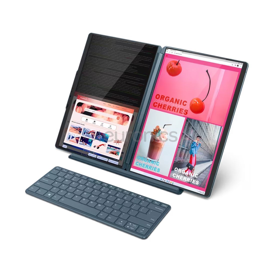 Lenovo Yoga Book 9 13IRU8, 13,3'', 2.8K, OLED, skārienjutīgs, i7, 16 GB, 1 TB, ENG, zila - Portatīvais dators